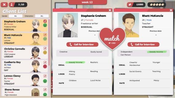 Matchmaker Agency《紅娘社》這個(gè)情人節(jié)陪伴著你， 共享完美的搭配之喜。