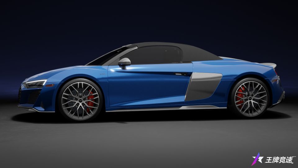 時代傳奇超跑，開進《王牌競速》 沉浸式提車“奧迪R8 Spyder V10”！