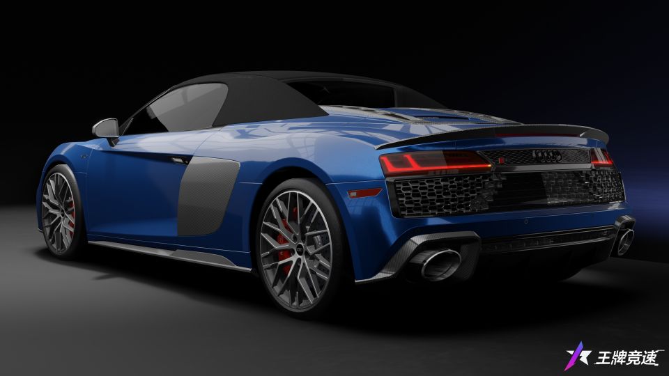時代傳奇超跑，開進《王牌競速》 沉浸式提車“奧迪R8 Spyder V10”！
