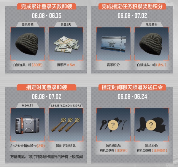 《暗區(qū)突圍》突圍月海量福利來(lái)襲，新版本破曉紛爭(zhēng)首曝！