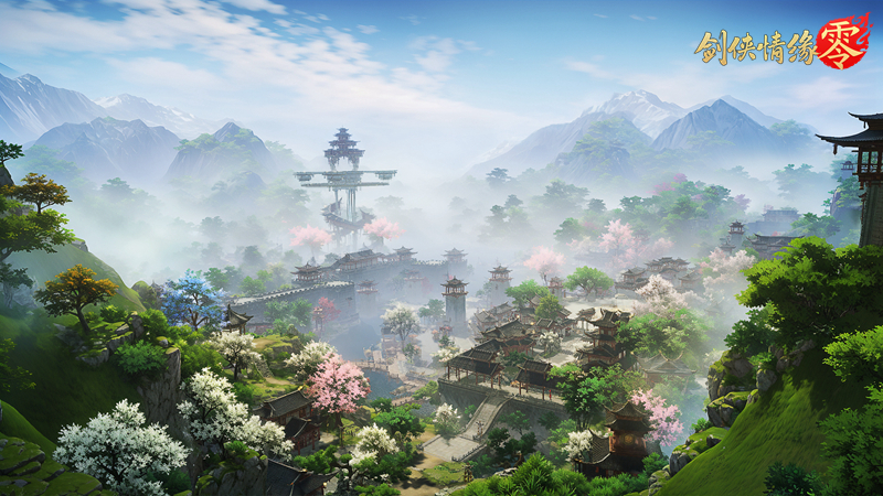 假期出游,到《劍俠情緣·零》感受俠義江湖千景