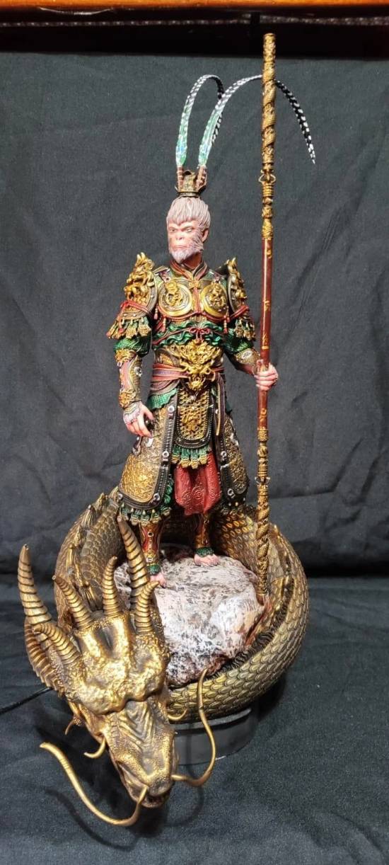 玩家自制《黑神話》金龍3D模型：細(xì)節(jié)豐富 金龍超帥!