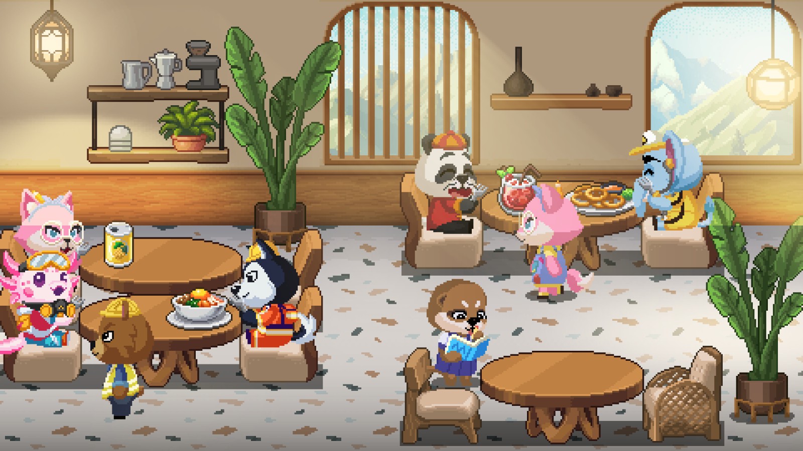 溫馨餐廳管理游戲《Not Monday Cafe》Steam頁面開放，發(fā)售日期待定！