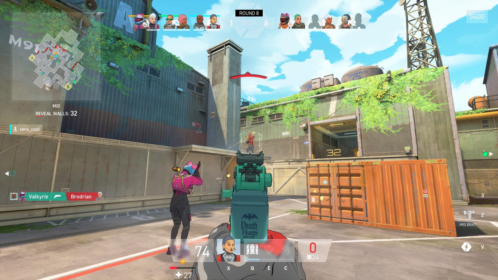 3v3戰(zhàn)術(shù)競技射擊游戲《SpectreDivide》今日Steam頁面上線，支持中文！