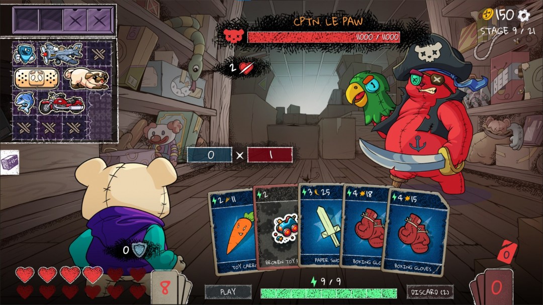 卡牌構筑游戲《Bearly Brave》Steam頁面公布，年內(nèi)發(fā)售！