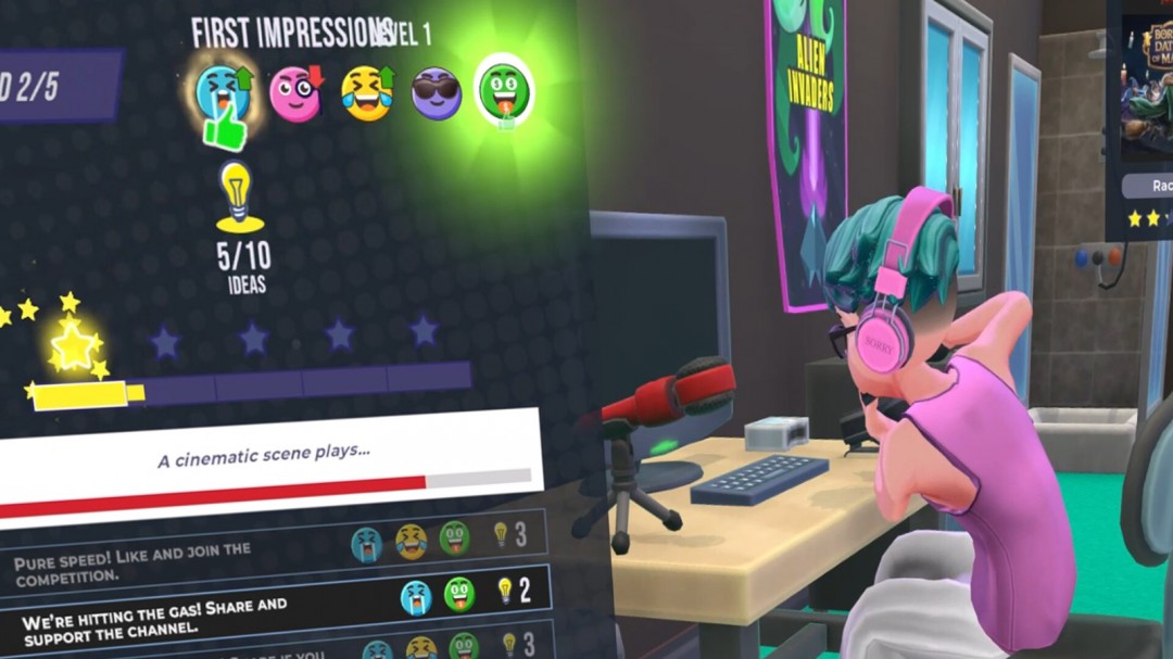 模擬經(jīng)營游戲《Youtubers Life 3》Steam頁面開放，年內(nèi)發(fā)售！