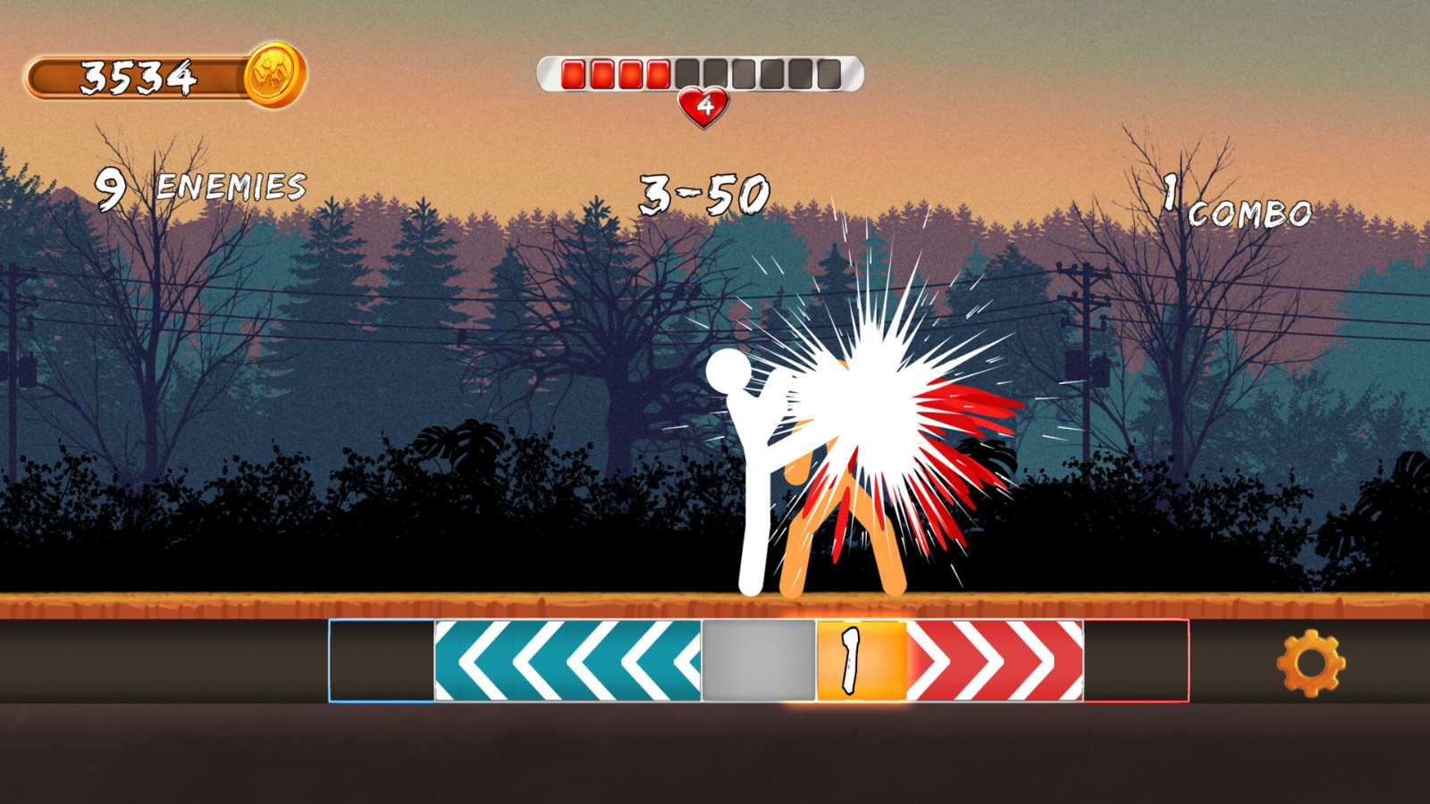 功夫動(dòng)作2D格斗游戲《指怒對決》Steam頁面上線！