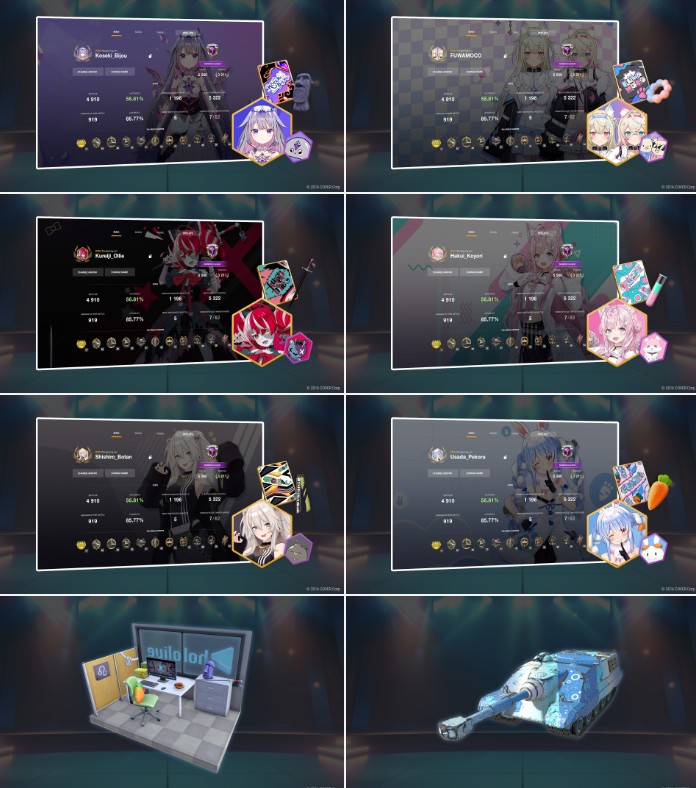 《坦克世界》聯(lián)動hololive 7位虛擬偶像亂入?yún)?zhàn)！