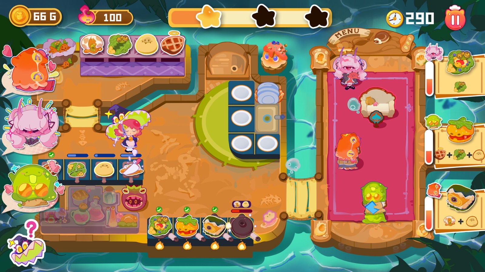 模擬經營游戲《地獄烹烹樂》Steam頁面上線，發(fā)售日待定！