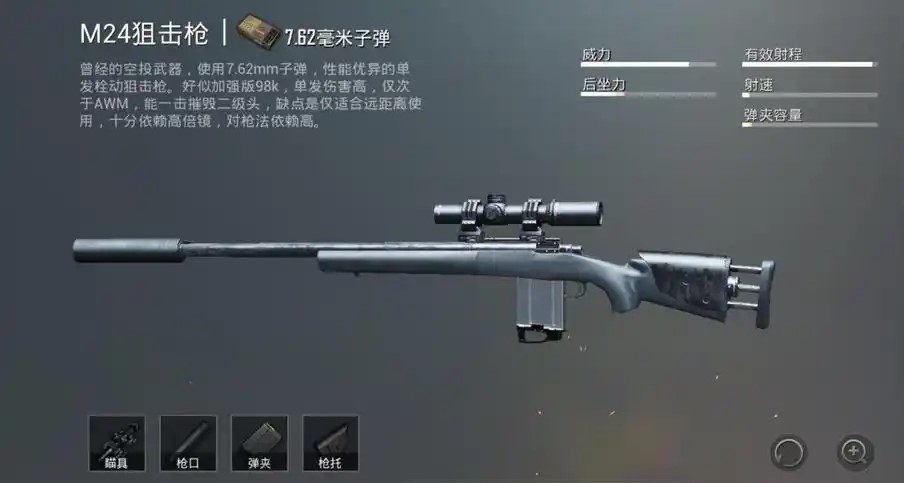 絕地求生什么槍可以做狙擊