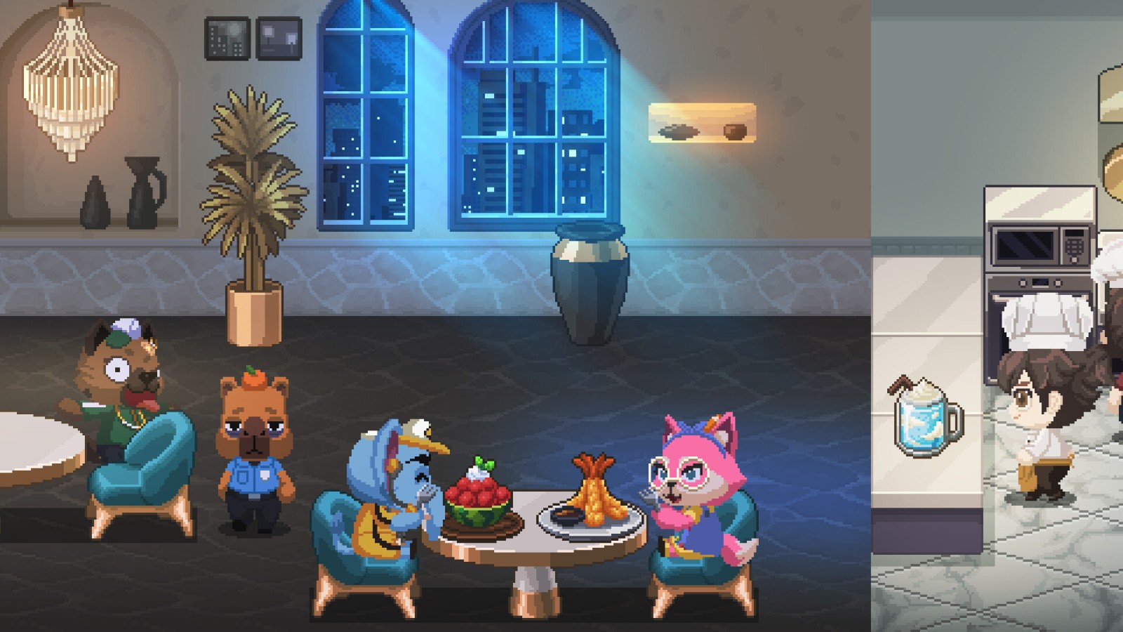 溫馨餐廳管理游戲《Not Monday Cafe》Steam頁面開放，發(fā)售日期待定！