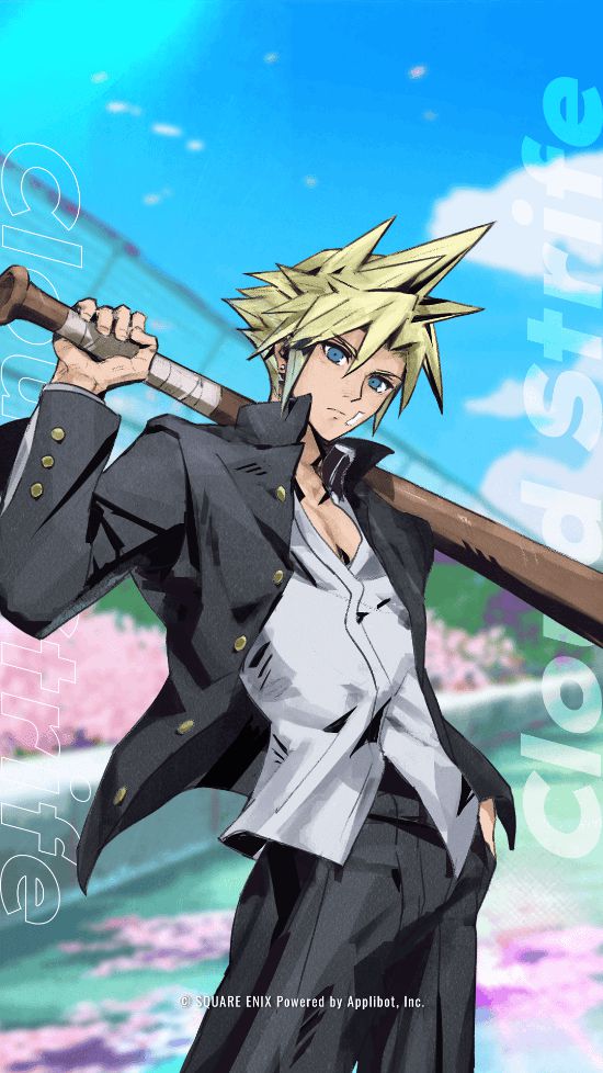 FF7手游愚人節(jié)全員進(jìn)校園！扎克斯留級 愛麗絲大姐大