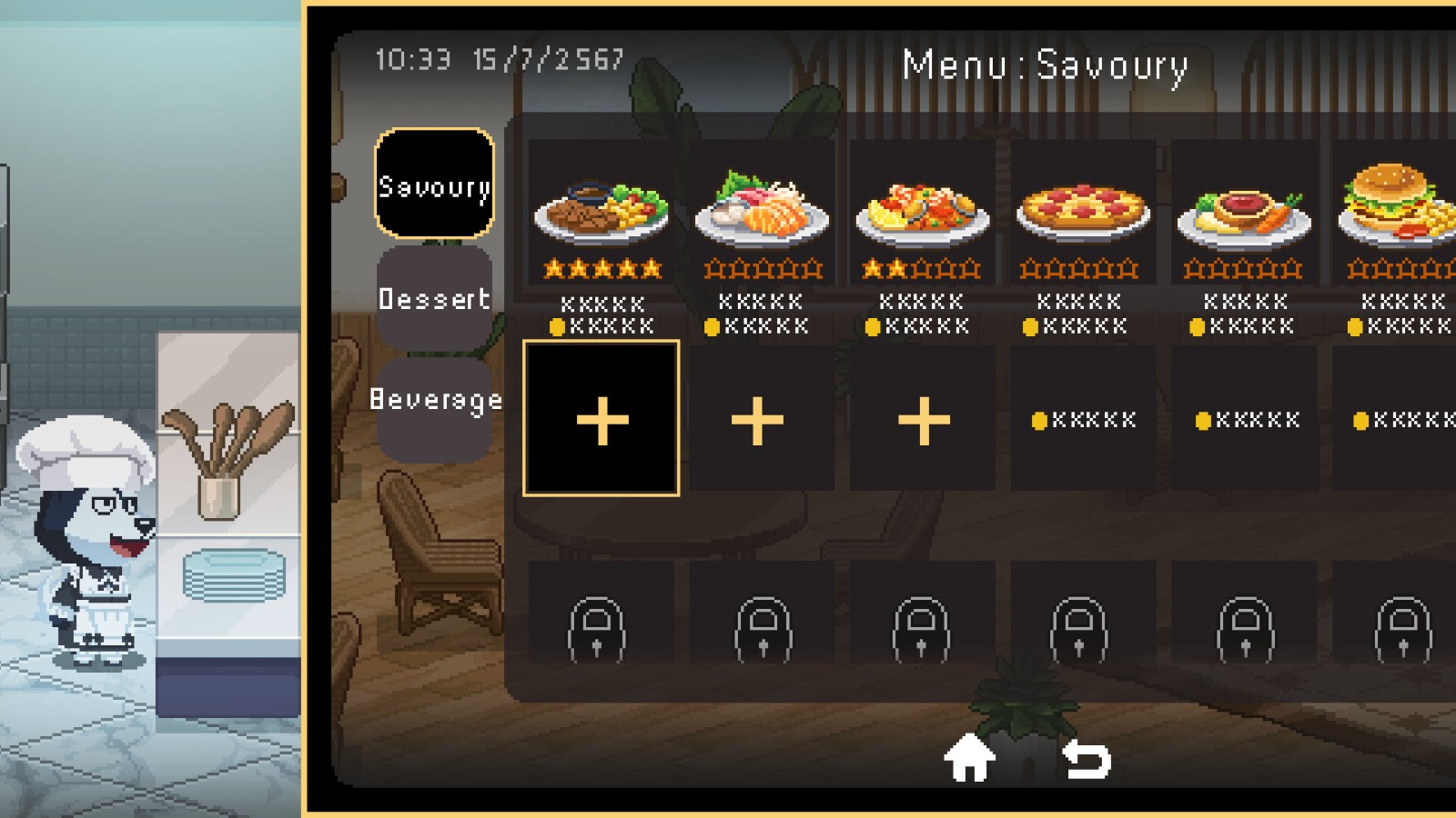 溫馨餐廳管理游戲《Not Monday Cafe》Steam頁面開放，發(fā)售日期待定！