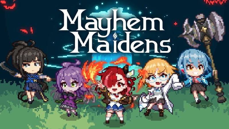 塔防游戲《Mayhem Maidens》Steam頁(yè)面上線，支持簡(jiǎn)中！