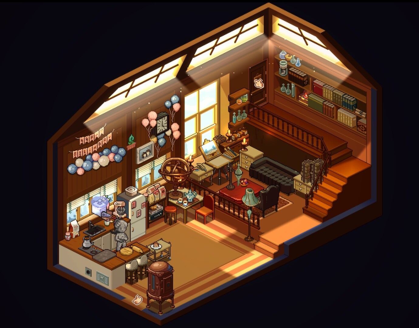 像素搬家游戲《囈語小鎮(zhèn)》今日Steam頁面上線，發(fā)售日待定！