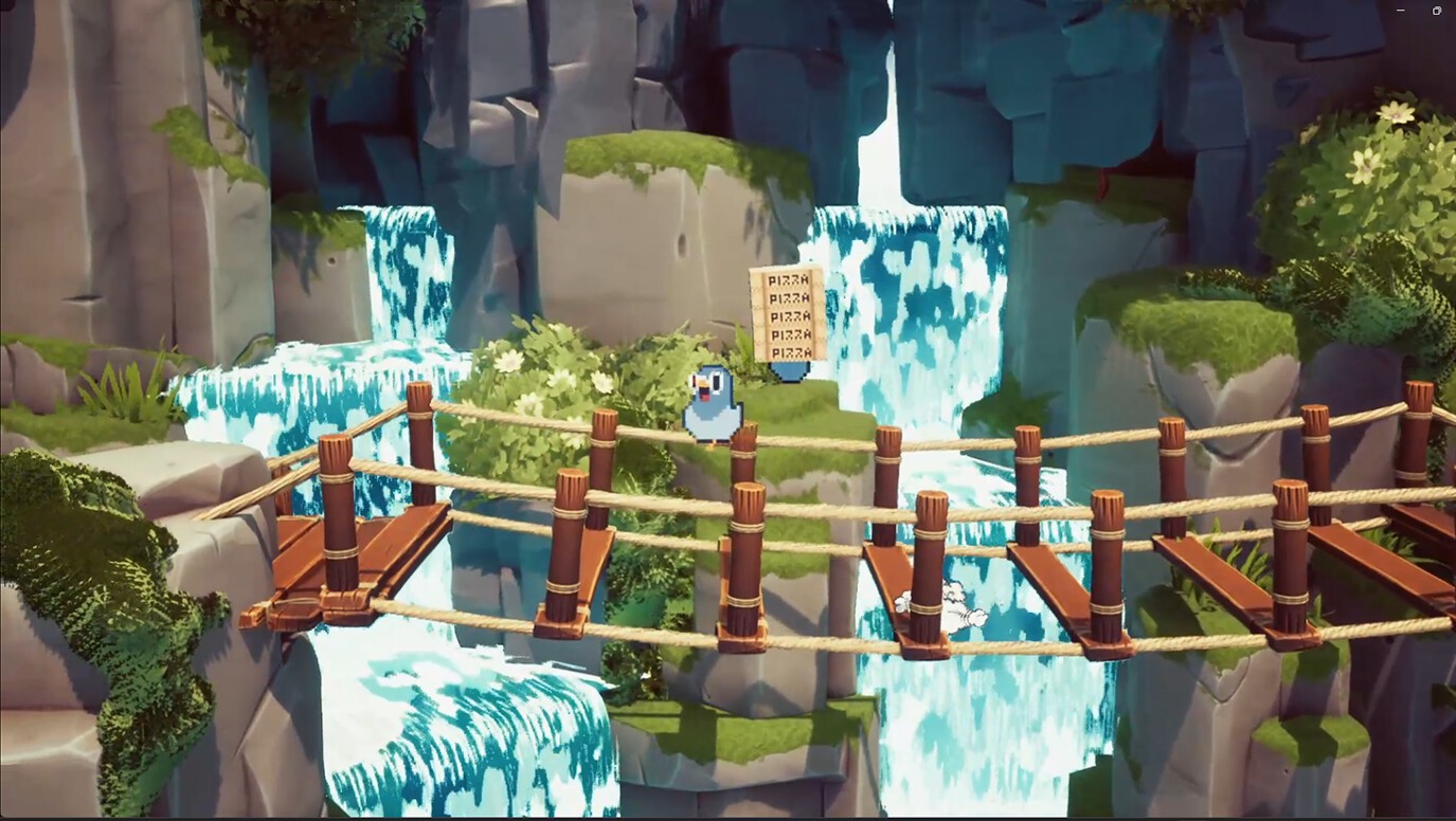 休閑冒險游戲《咕咕披薩》Steam頁面，支持簡繁體中文！