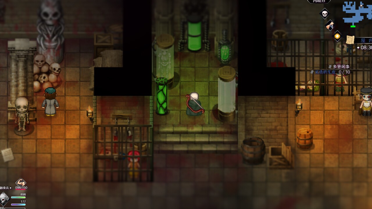 策略角色扮演游戲《骸骷王》Steam頁面開放，支持中文！
