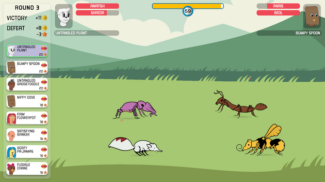 休閑風(fēng)DNA合成生物對戰(zhàn)游戲《Battimals》登陸Steam！