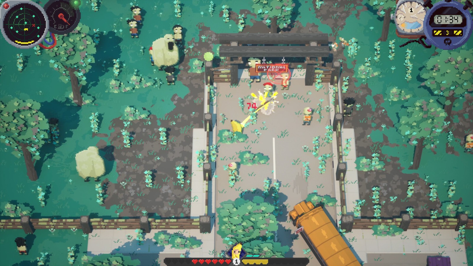Roguelite 動作游戲《Deadly Days: Roadtrip》Steam頁面，發(fā)行日期待定！