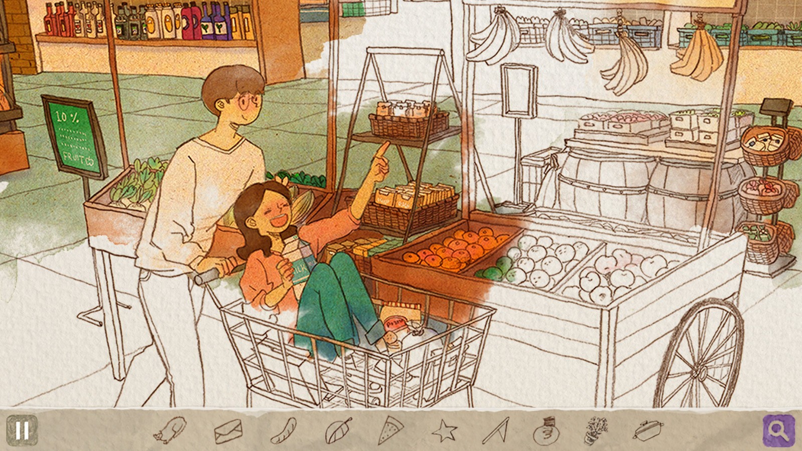 手繪插畫情感藝術(shù)隱藏物品游戲《Love is...》Steam頁面上線！