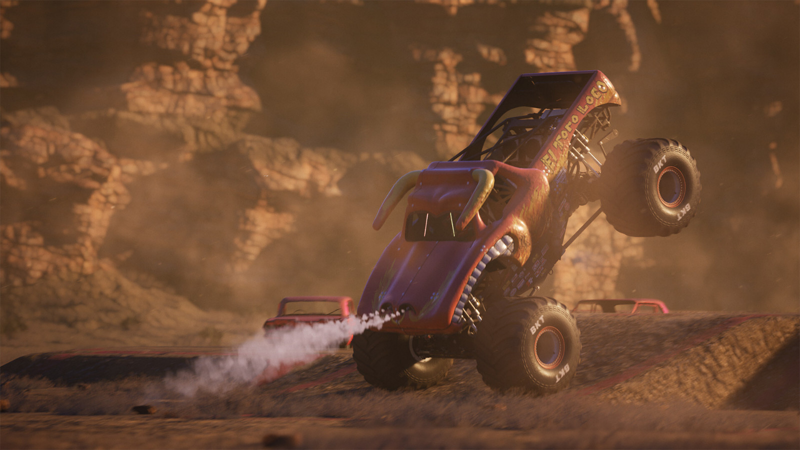 越野街機(jī)賽車游戲《Monster Jam? Showdown》Steam頁面上線，8月29日發(fā)售!