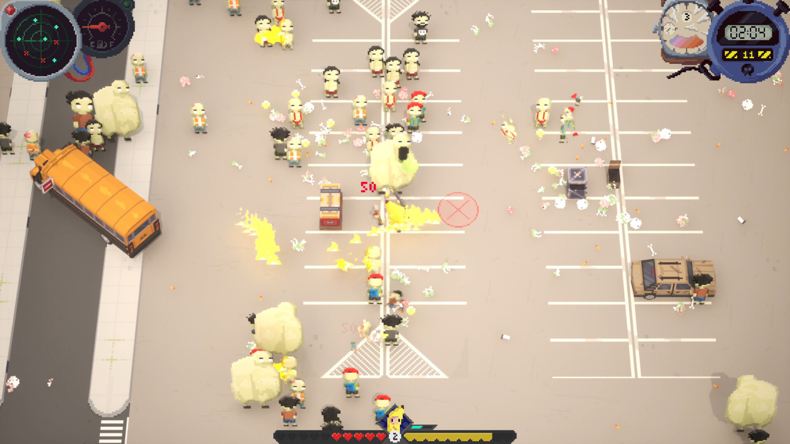 Roguelite 動作游戲《Deadly Days: Roadtrip》Steam頁面，發(fā)行日期待定！