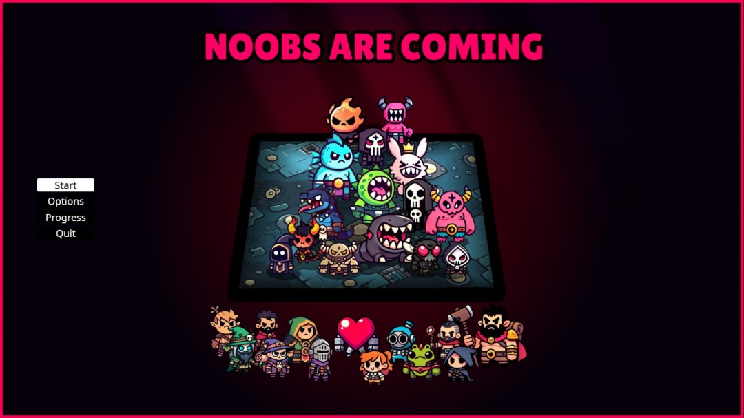 Roguelike游戲《Noobs Are Coming》Steam頁(yè)面開(kāi)放，年內(nèi)發(fā)售！