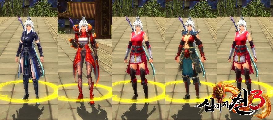 武俠MMORPG《十二之天叁》進(jìn)軍韓國(guó)市場(chǎng) 新地圖曝光！
