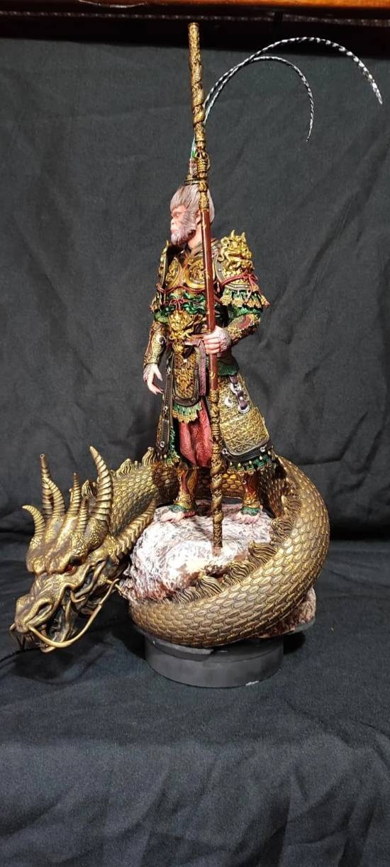 玩家自制《黑神話》金龍3D模型：細(xì)節(jié)豐富 金龍超帥!
