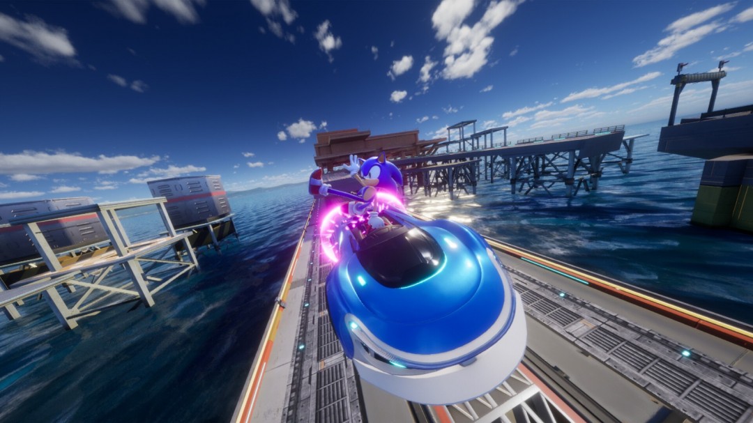 競(jìng)速游戲《索尼克賽車 交叉世界》Steam頁(yè)面，發(fā)售日期待定！
