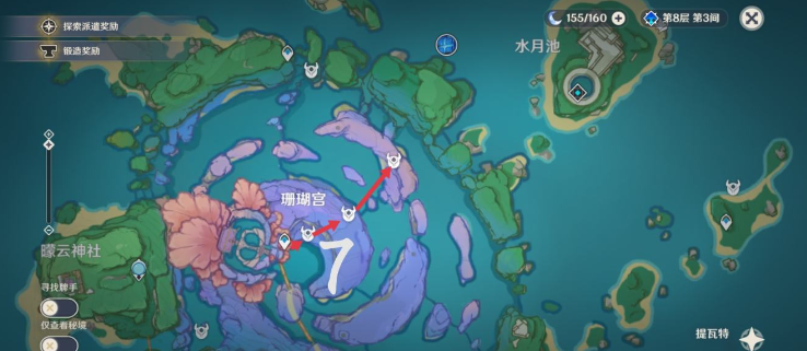 《原神》飄浮靈速刷路線一覽