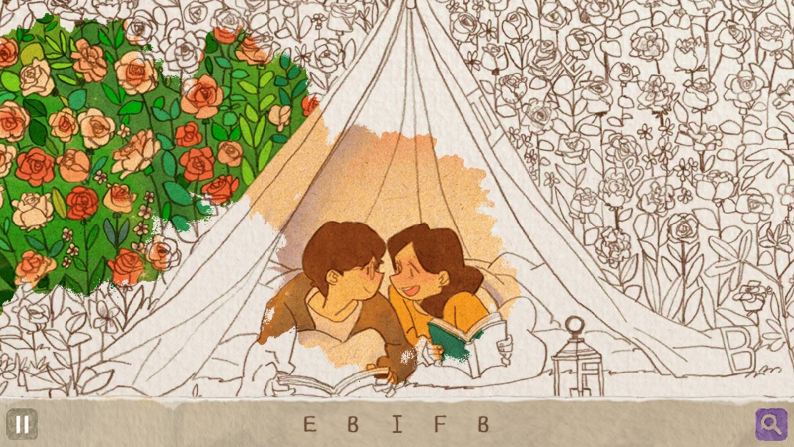手繪插畫情感藝術(shù)隱藏物品游戲《Love is...》Steam頁面上線！