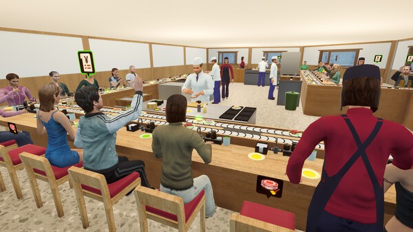 經(jīng)典日料壽司店經(jīng)營模擬新游《回轉(zhuǎn)壽司模擬器》Steam上線，支持中文！