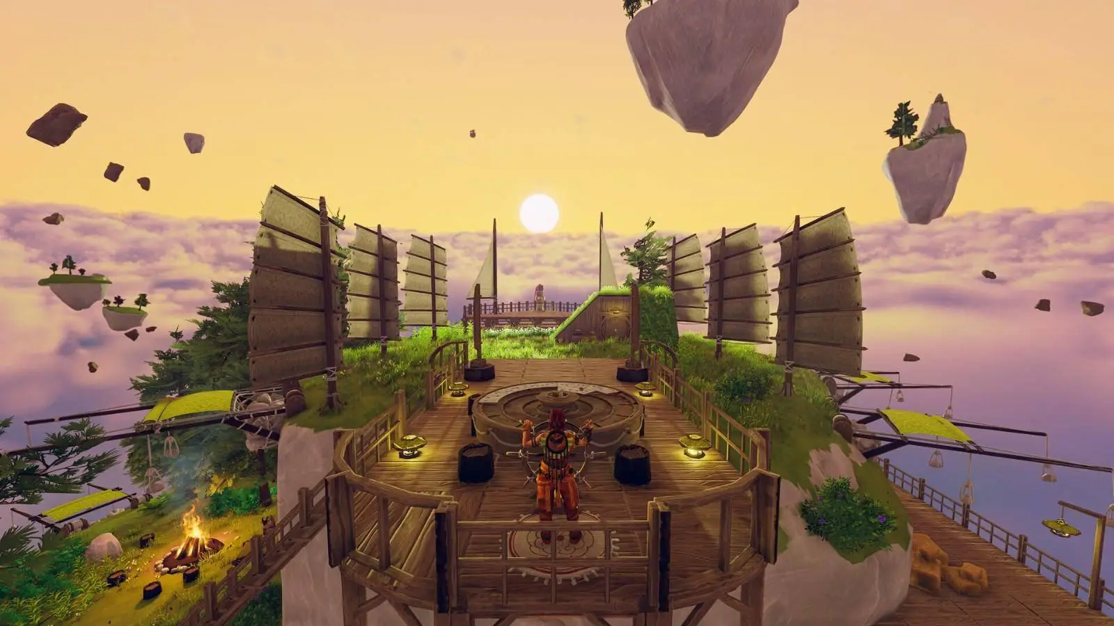 沙盒生存游戲《Aloft》明年年1月15日搶先登陸Steam，支持試玩！