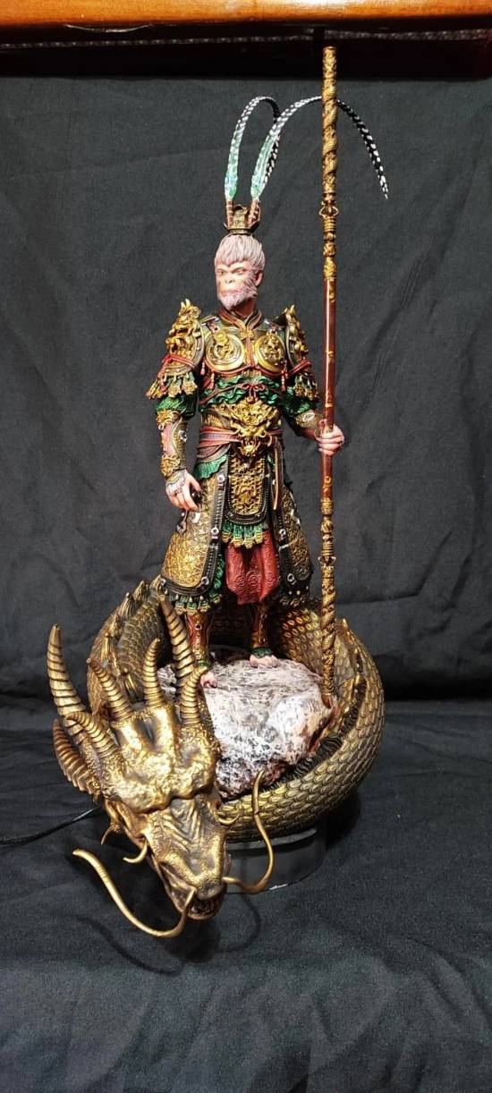 玩家自制《黑神話》金龍3D模型：細(xì)節(jié)豐富 金龍超帥!