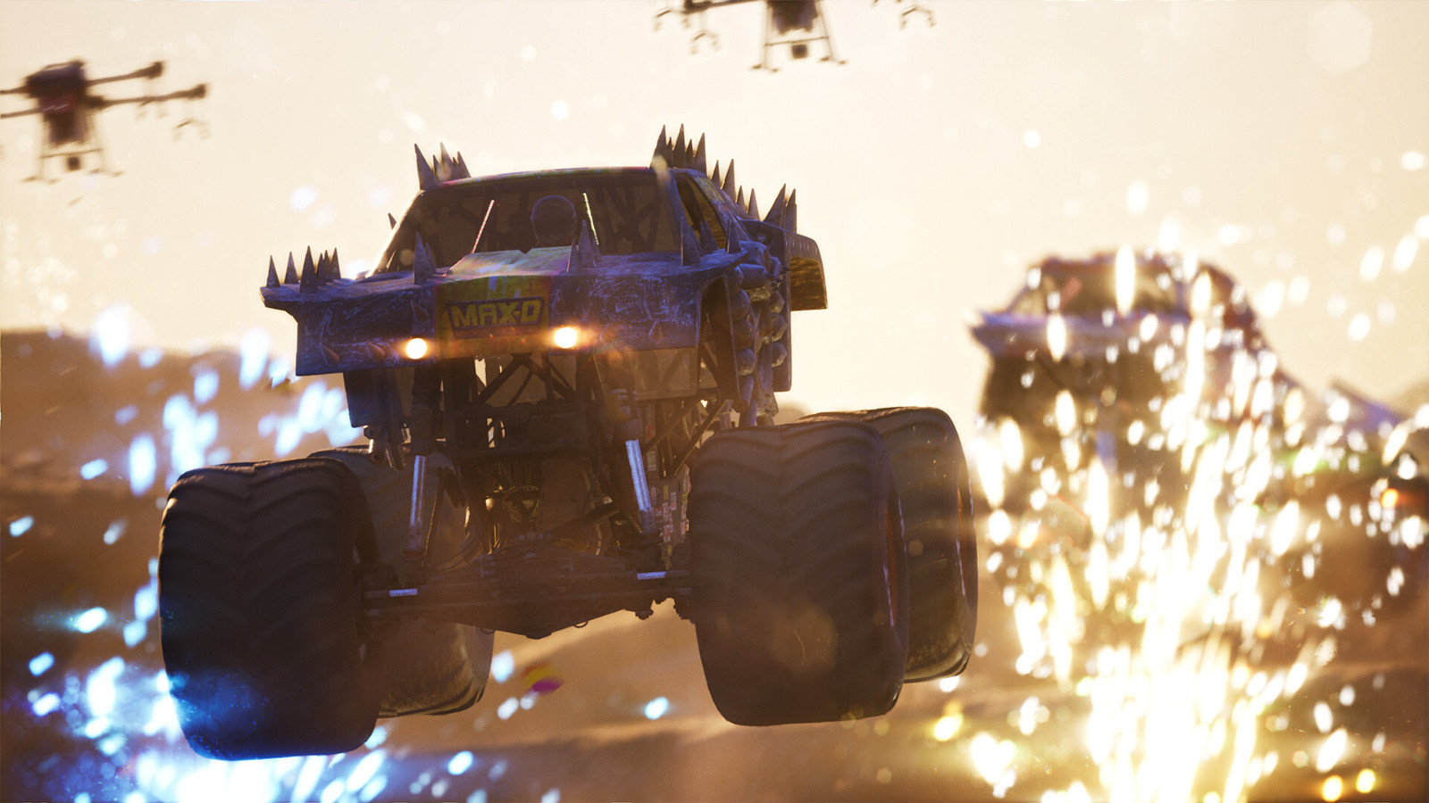 越野街機(jī)賽車游戲《Monster Jam? Showdown》Steam頁面上線，8月29日發(fā)售!