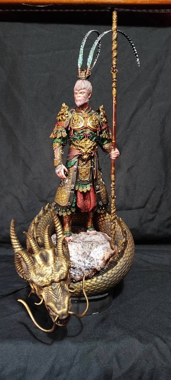 玩家自制《黑神話》金龍3D模型：細(xì)節(jié)豐富 金龍超帥!